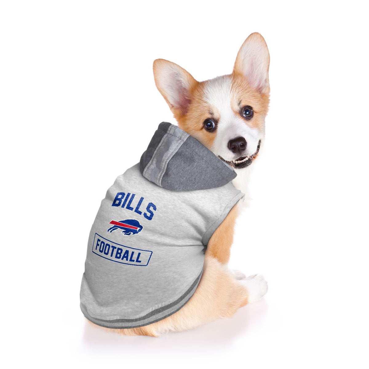 Buffalo Bills Dog Hoodie exclusive at TheHonestDog