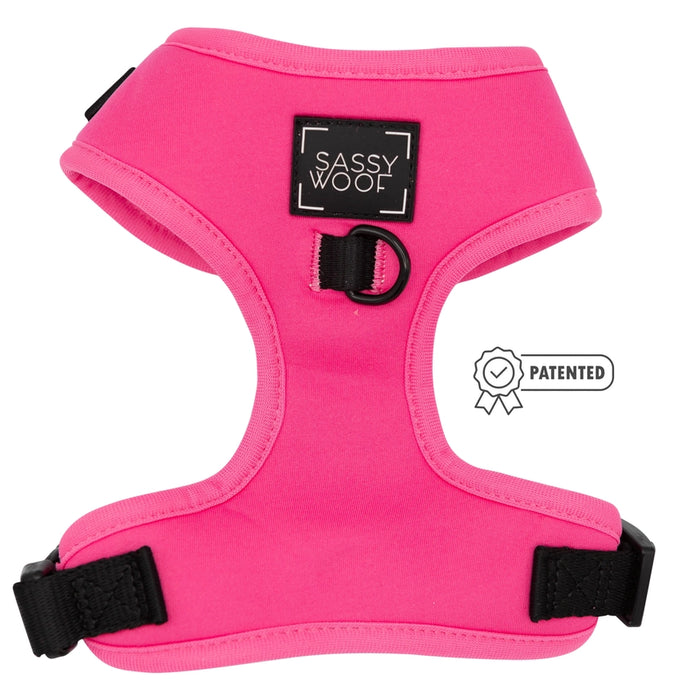 Neon Pink Adjustable Harness