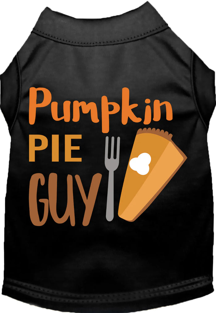 Pumpkin Pie Guy Pet Shirt in Many Colors