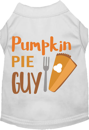 Pumpkin Pie Guy Pet Shirt in Many Colors