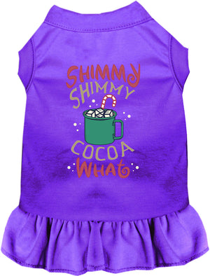 Shimmy Shimmy Cocoa What Pet Dress in Many Colors