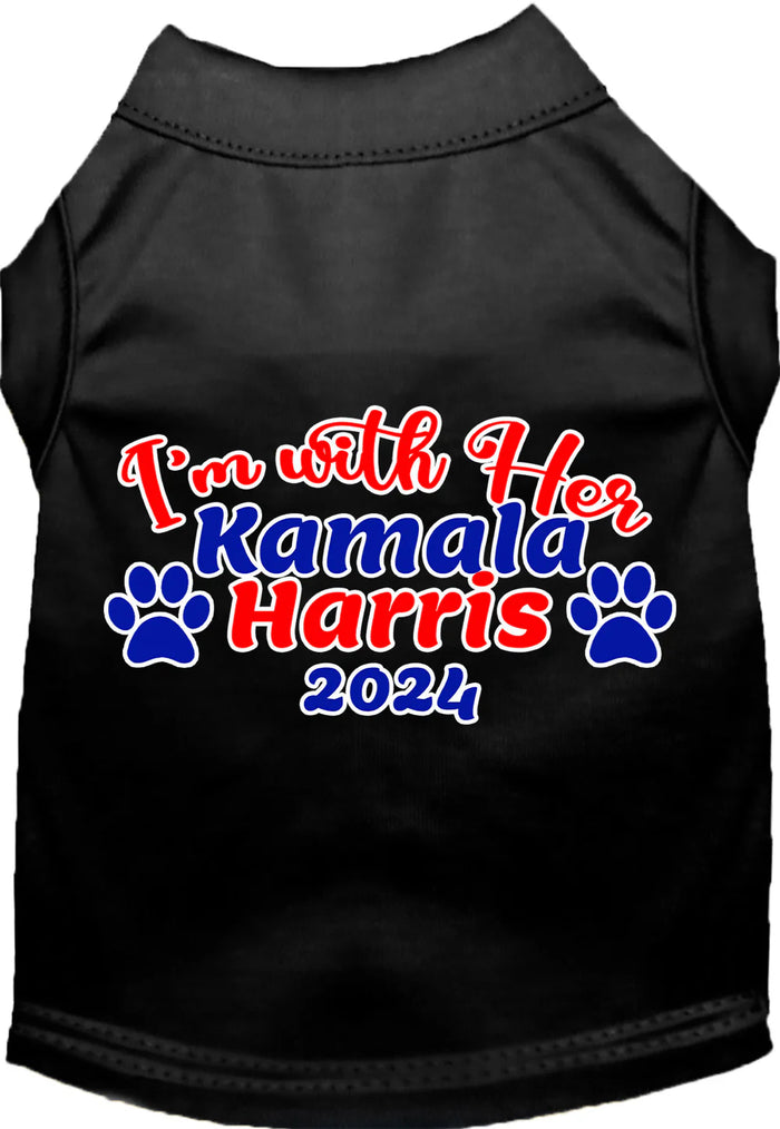 I'm With Her Harris 2024 Screen Print Shirt