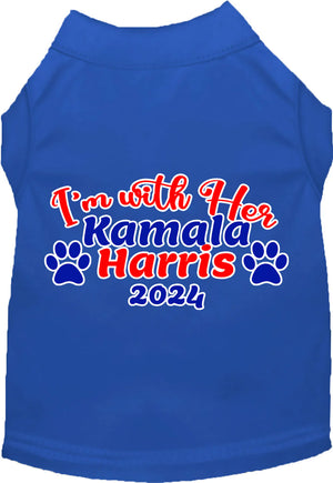 I'm With Her Harris 2024 Screen Print Shirt