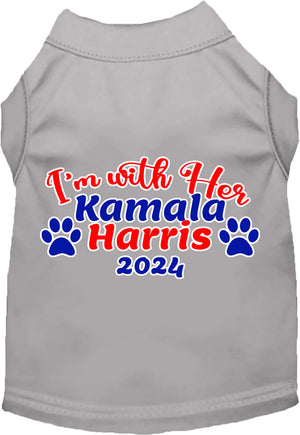 I'm With Her Harris 2024 Screen Print Shirt