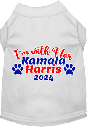 I'm With Her Harris 2024 Screen Print Shirt