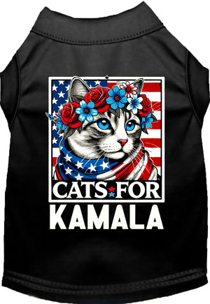 Cats for Kamala Screen Print Shirt