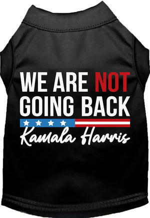 Kamala Not Going Back Screen Print Shirt