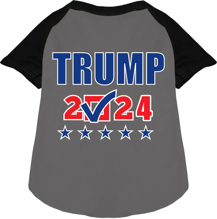 Trump Checkbox Raglan Screen Print Shirt