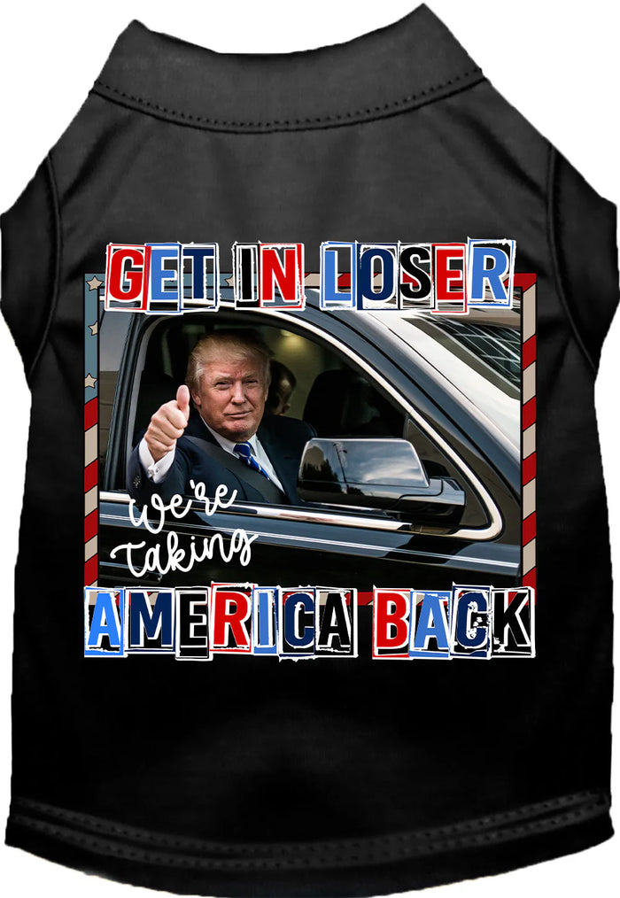 Trump Taking Back America Screen Print Shirt