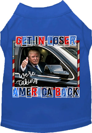 Trump Taking Back America Screen Print Shirt