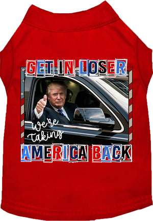 Trump Taking Back America Screen Print Shirt