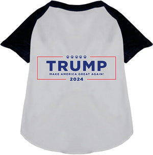 Trump Make America Great Raglan Screen Print Shirt