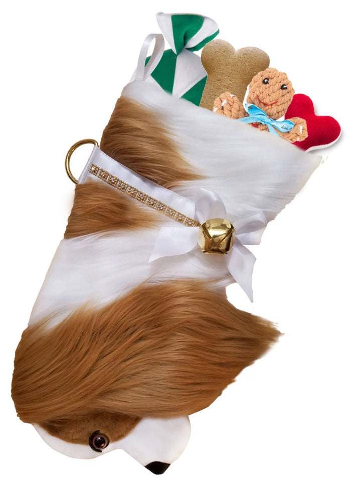 Cavalier King Charles Decorative Dog Christmas Stocking