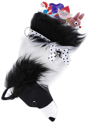 Border Collie Decorative Dog Christmas Stocking