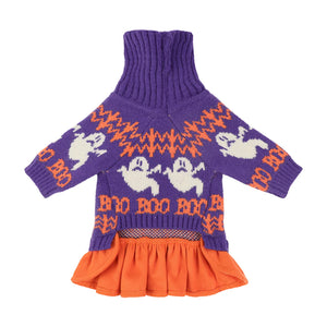 Spooky Halloween Sweater Dress