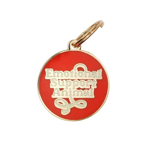 Emotional Support Animal Pet Id Tag