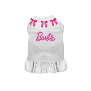 Barbie Bow Dress in White