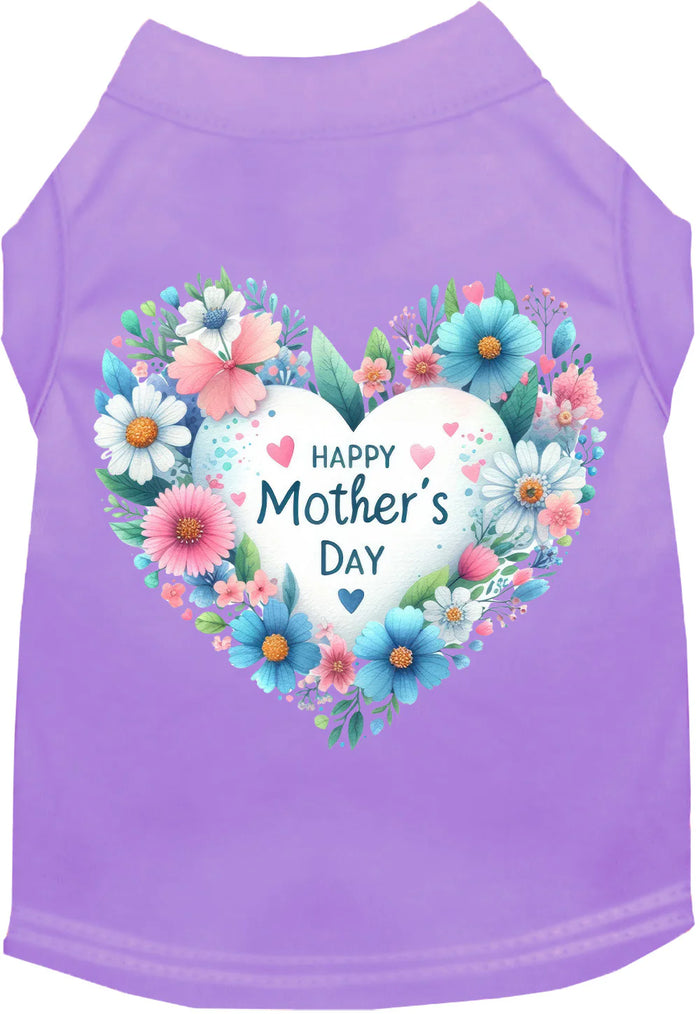 Sweet Mothers Day Screen Print Dog Shirt in Many Colors