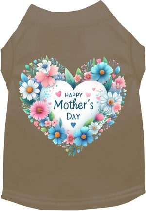 Sweet Mothers Day Screen Print Dog Shirt in Many Colors