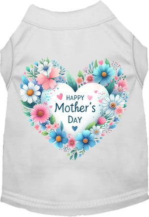 Sweet Mothers Day Screen Print Dog Shirt in Many Colors