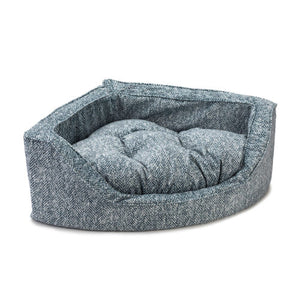 Luxury Overstuffed Corner Dog Bed - Show Dog Collection