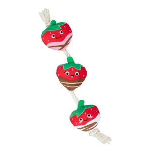 Chocolate Covered Strawberries Rope Toy