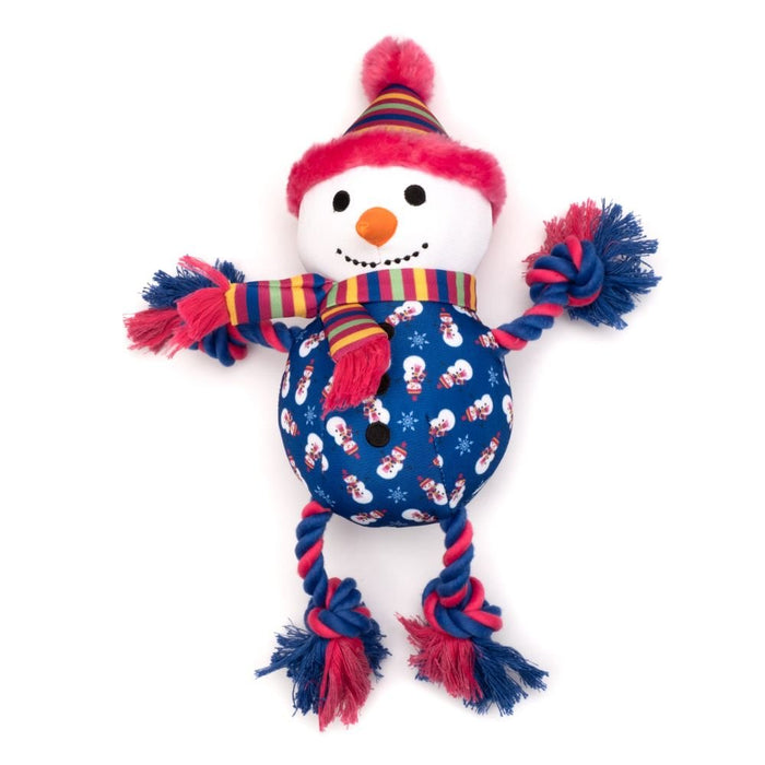 Blue Snowman Toy