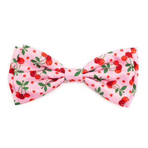 Pink Cherries Jubilee Bow Tie