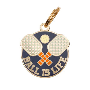 Ball Is Life Pet Id Tag