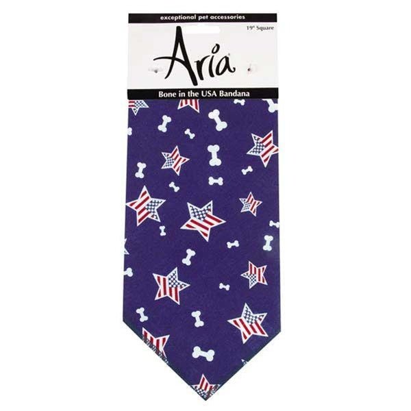 Bone In The Usa Dog Bandana