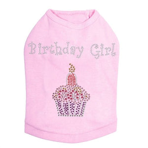 Birthday Girl Rhinestone Tank- Many Colors - Posh Puppy Boutique