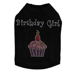 Birthday Girl Rhinestone Tank- Many Colors - Posh Puppy Boutique