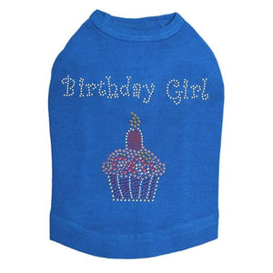 Birthday Girl Rhinestone Tank- Many Colors - Posh Puppy Boutique