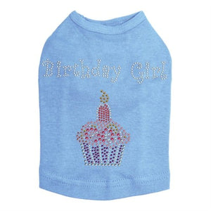 Birthday Girl Rhinestone Tank- Many Colors - Posh Puppy Boutique