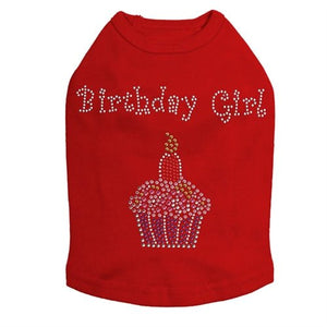 Birthday Girl Rhinestone Tank- Many Colors - Posh Puppy Boutique