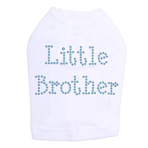 Blue Little Brother Nailheads Dog Tank- Many Colors - Posh Puppy Boutique