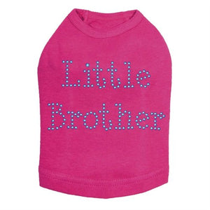 Blue Little Brother Nailheads Dog Tank- Many Colors - Posh Puppy Boutique