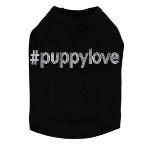 #puppylove - Silver Nailhead Dog Tank - Many Colors - Posh Puppy Boutique