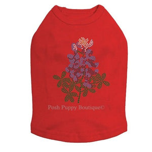 Bluebonnet Rhinestone Tanks- Many Colors - Posh Puppy Boutique