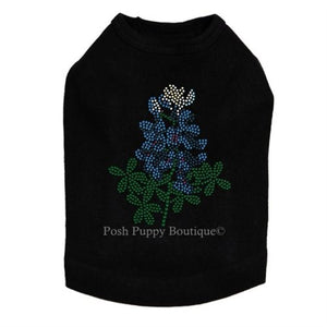 Bluebonnet Rhinestone Tanks- Many Colors - Posh Puppy Boutique