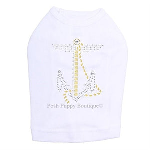 Anchor Nailheads Tanks- Many Colors - Posh Puppy Boutique