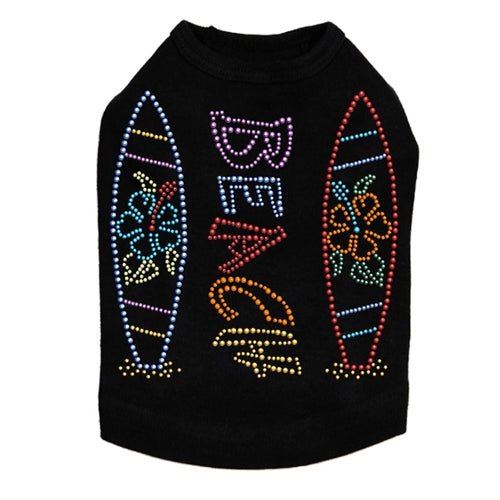 Beach Surfboards Dog Tank Dress in Many Colors