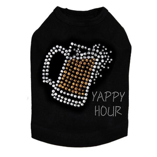 Beer Mug Rhinestone Tank- Many Colors- Yappy Hour