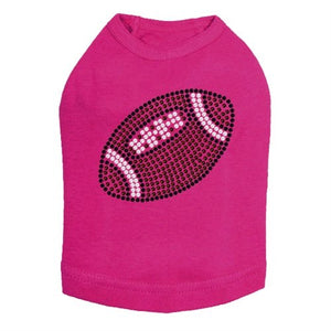 Brown Football Rhinestone Tank - Many Colors - Posh Puppy Boutique