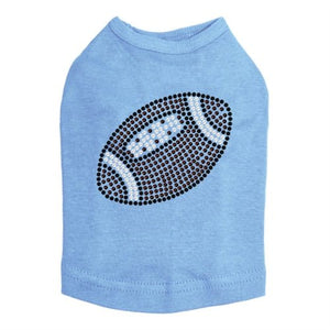 Brown Football Rhinestone Tank - Many Colors - Posh Puppy Boutique