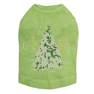 Christmas Tree in the City Dog Tank - Many Colors