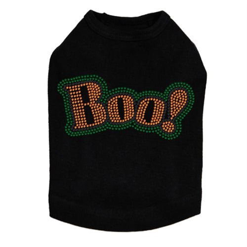 Boo Rhinestone Tank Top - Many Colors