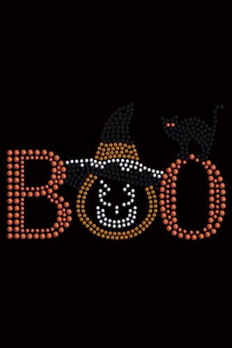 Boo Hat and Cat Rhinestuds Bandanas- Many Colors