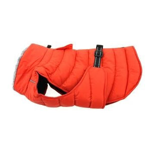 Alpine Extreme Weather Puffer Coat - Orange - Posh Puppy Boutique