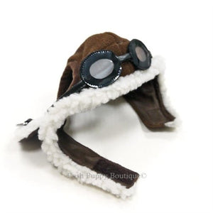 Aviator Hat Costume - Posh Puppy Boutique